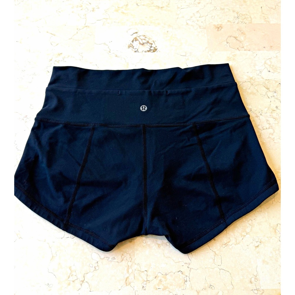 Lululemon Women's 10 In Movement Everlux Shorts Stretch 2.5" Black